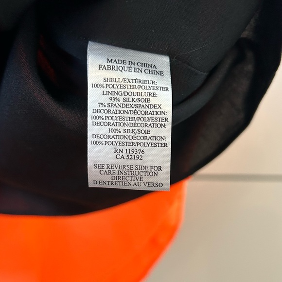 Helmut Lang silk color block dress size 4 - Picture 3 of 4